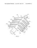 FLEXIBLE FITTING FOR HEAT EXCHANGING GARMENTS diagram and image