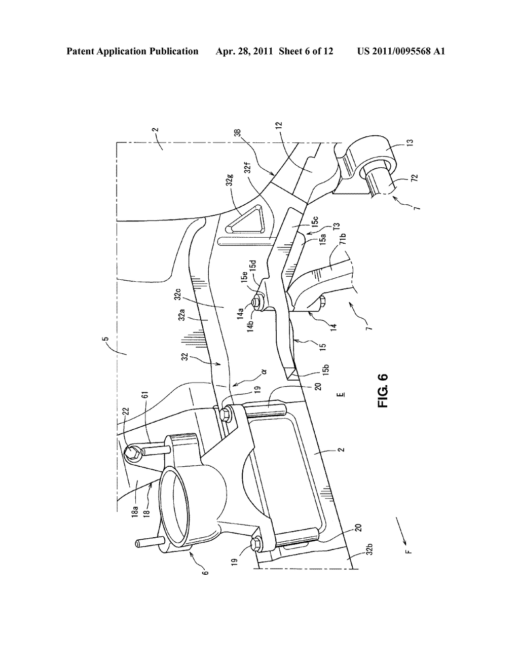 FRONT VEHICLE-BODY STRUCTURE OF VEHICLE - diagram, schematic, and image 07