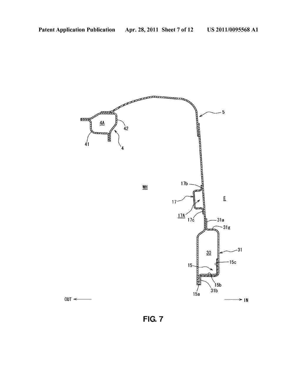 FRONT VEHICLE-BODY STRUCTURE OF VEHICLE - diagram, schematic, and image 08