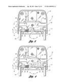 Folding Vehicle Head Restraint Assembly diagram and image