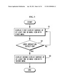 METHOD FOR DISPLAYING A MENU IN MOBILE TERMINAL AND MOBILE TERMINAL THEREOF diagram and image