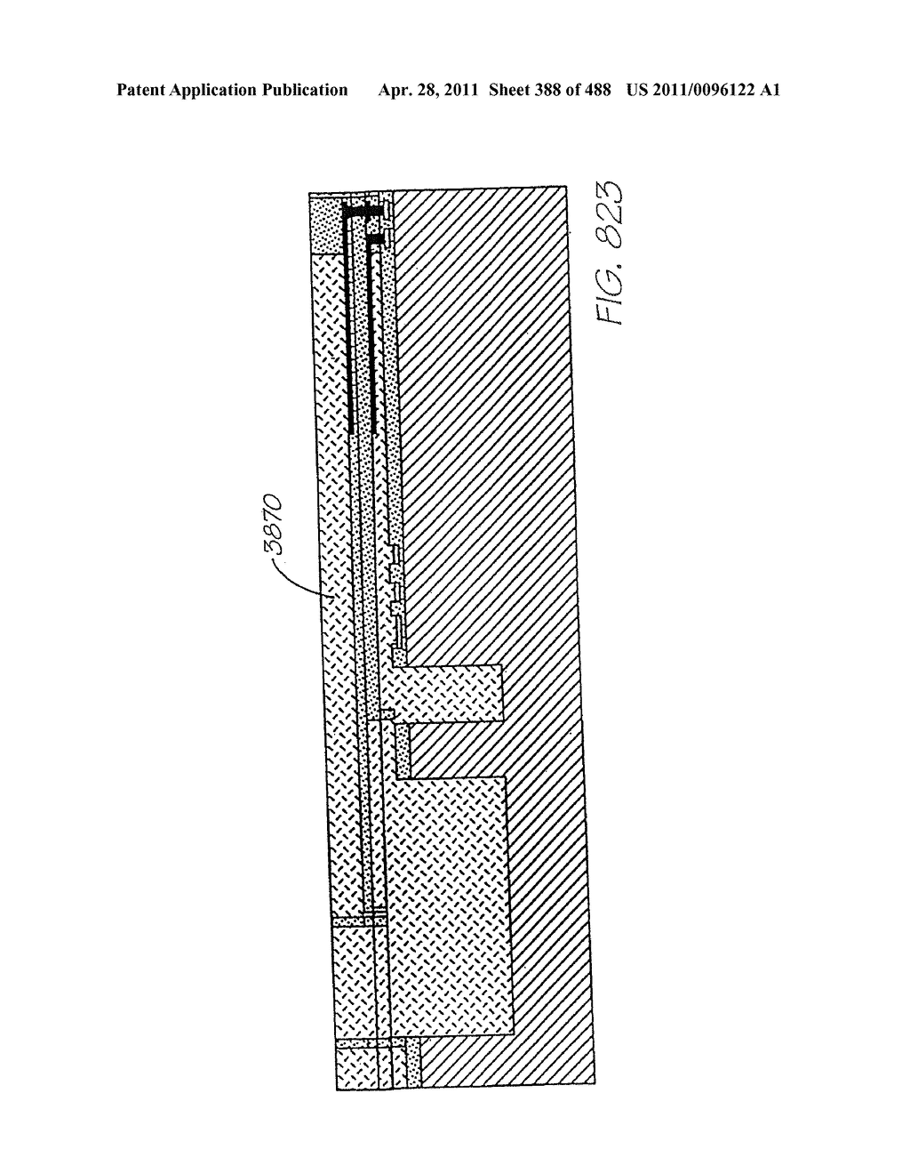 INKJET NOZZLE WITH PADDLE LAYER ARRANGED BETWEEN FIRST AND SECOND WAFERS - diagram, schematic, and image 389