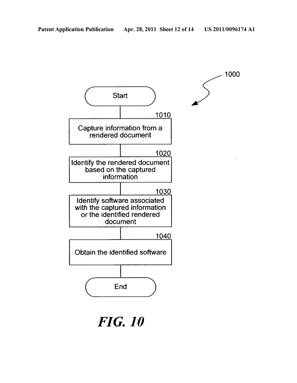 ACCESSING RESOURCES BASED ON CAPTURING INFORMATION FROM A RENDERED DOCUMENT - diagram, schematic, and image 13