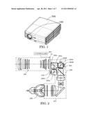 IMAGE PROJECTION APPARATUS WITH SHUTTER UNIT diagram and image