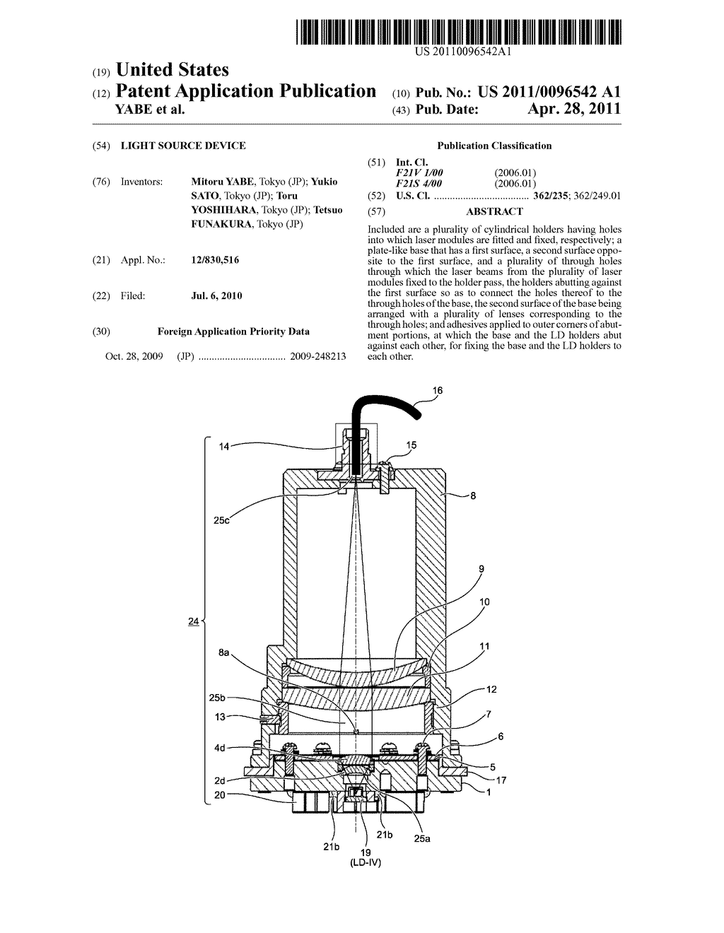 LIGHT SOURCE DEVICE - diagram, schematic, and image 01