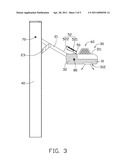 LAMP WITH SNOW REMOVING STRUCTURE diagram and image