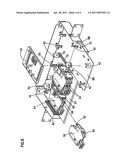 Telecommunication rack unit tray diagram and image