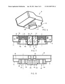 SHIELD SUPPORT ASSEMBLY FOR UNDERGROUND MINING AND SUPPORTING SURFACE ELEMENT THEREFOR diagram and image