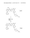 RADIOHALOIMATINIBS AND METHODS OF THEIR SYNTHESIS AND USE IN PET IMAGING OF CANCERS diagram and image