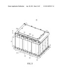 Battery Set with Heat Conducting Jelly diagram and image