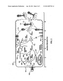 Methods and compositions for in situ detection of microorganisms on a surface diagram and image