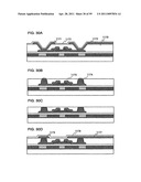 THIN FILM TRANSISTOR, DISPLAY DEVICE AND LIQUID CRYSTAL DISPLAY DEVICE AND METHOD FOR MANUFACTURING THE SAME diagram and image