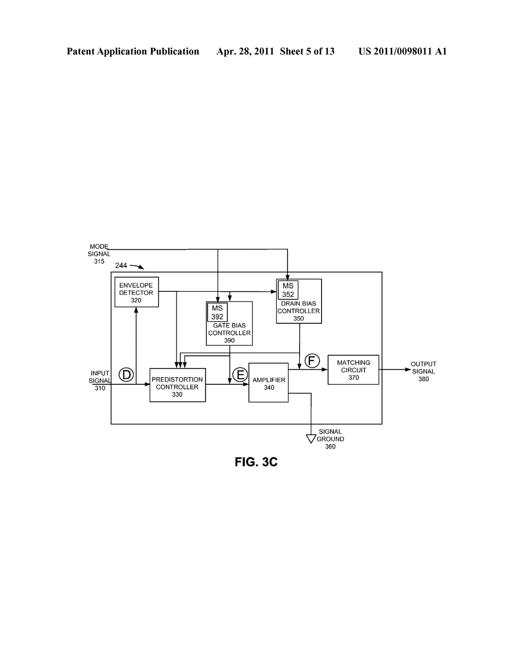 MULTIMODE POWER AMPLIFIER WITH PREDISTORTION - diagram, schematic, and image 06