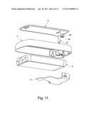 BIOLOGICAL PROTECTION DEVICE AGAINST THE ELECTROMAGNETIC WAVES EMITTED BY A MOBILE TELEPHONE diagram and image