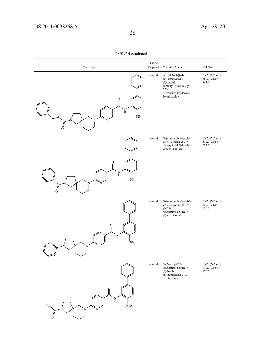 SPIROCYCLIC COMPOUNDS - diagram, schematic, and image 37