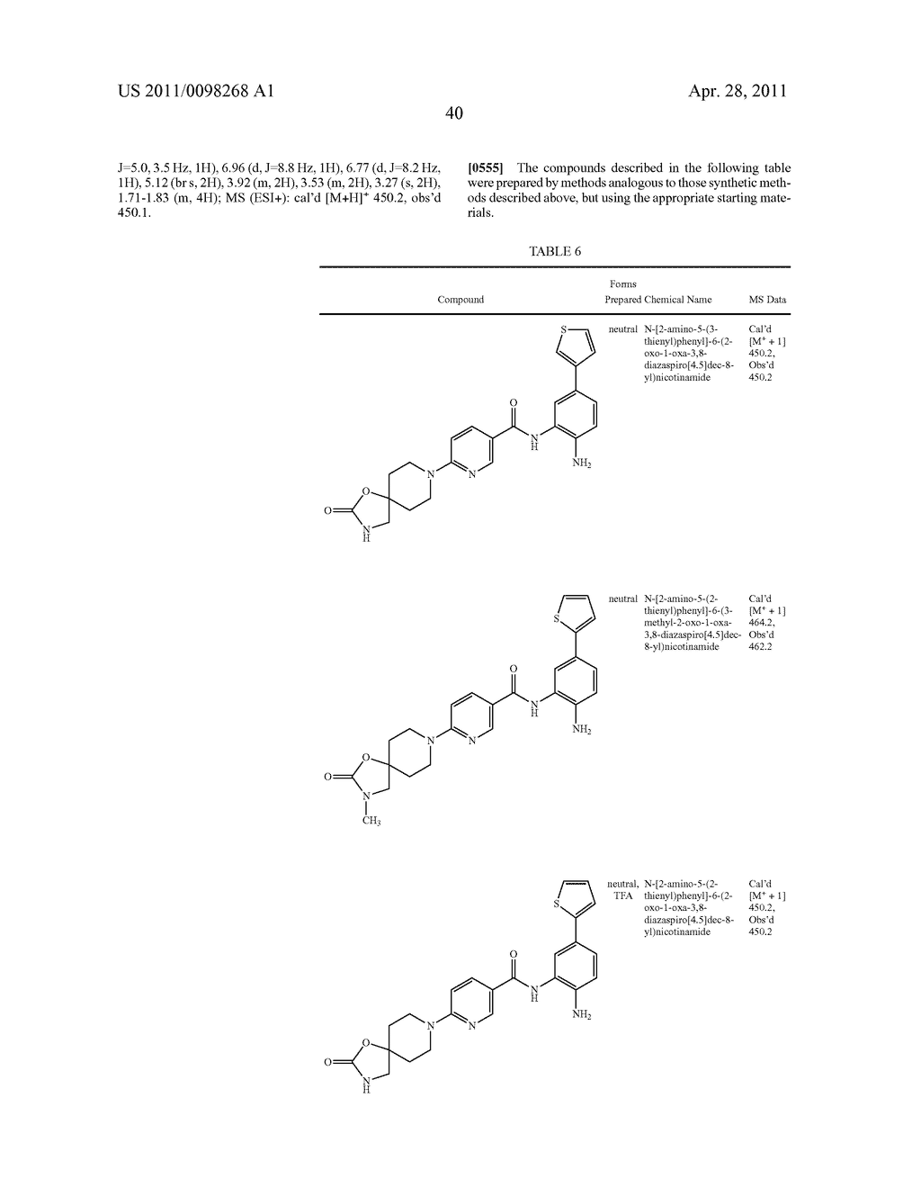 SPIROCYCLIC COMPOUNDS - diagram, schematic, and image 41