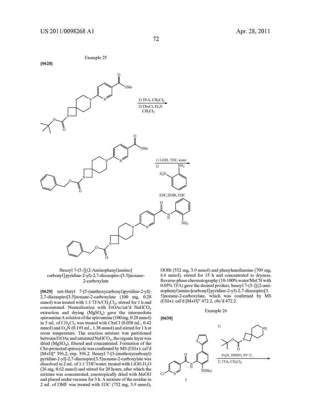 SPIROCYCLIC COMPOUNDS - diagram, schematic, and image 73