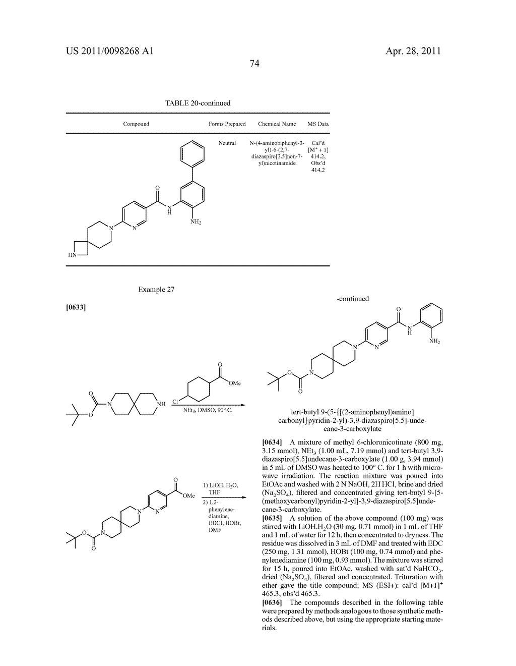 SPIROCYCLIC COMPOUNDS - diagram, schematic, and image 75