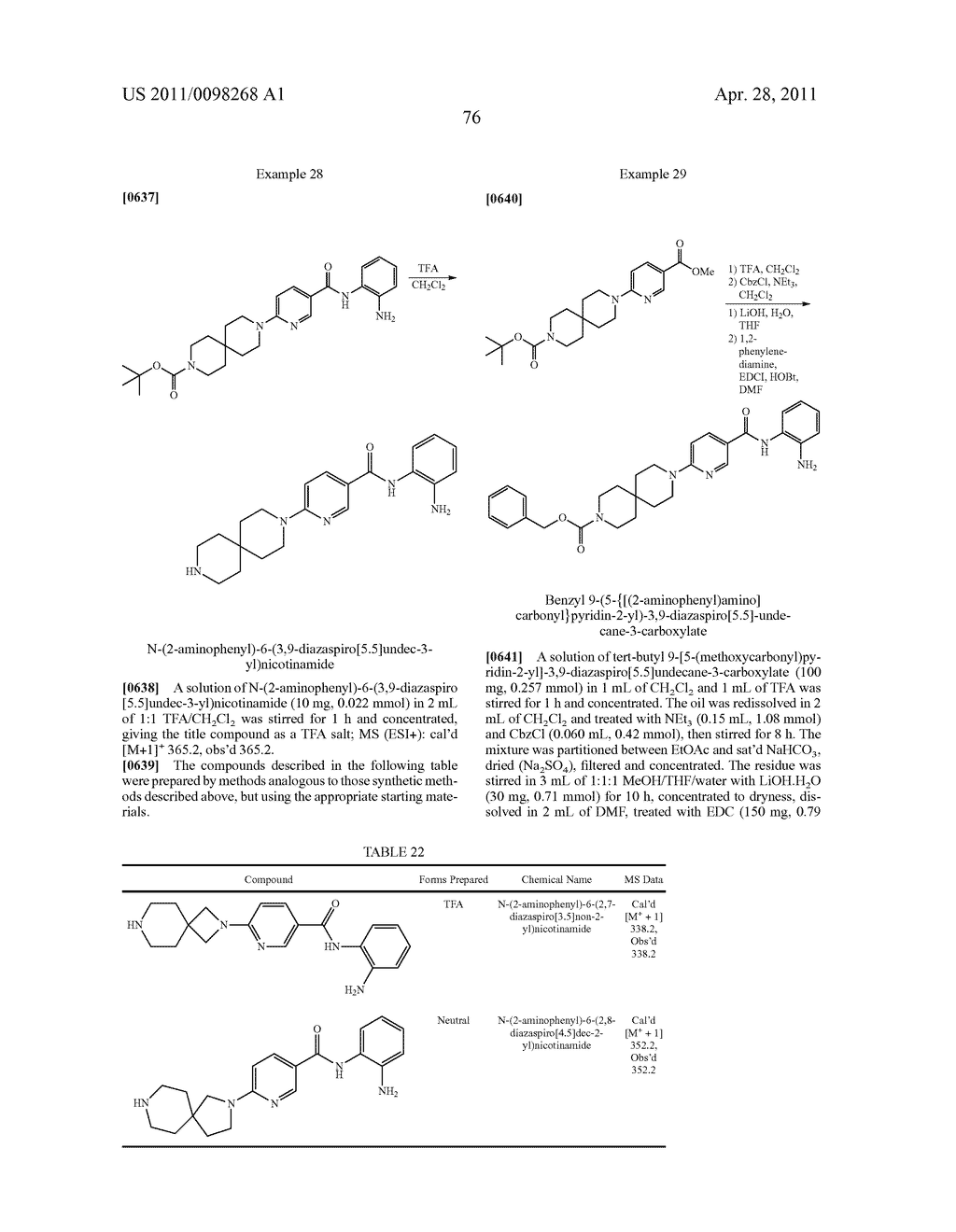 SPIROCYCLIC COMPOUNDS - diagram, schematic, and image 77