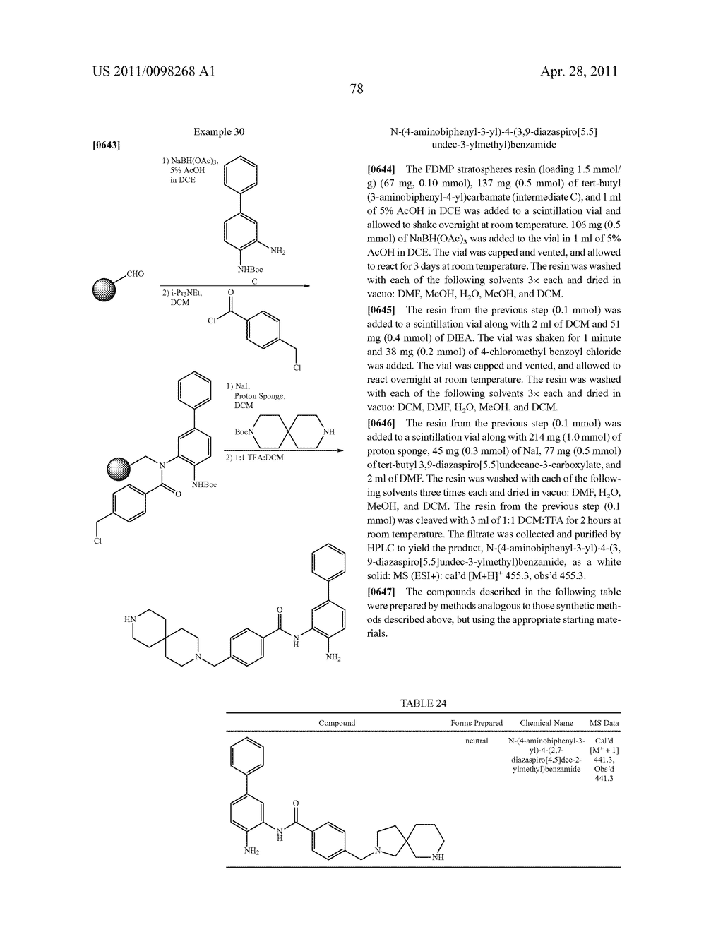 SPIROCYCLIC COMPOUNDS - diagram, schematic, and image 79