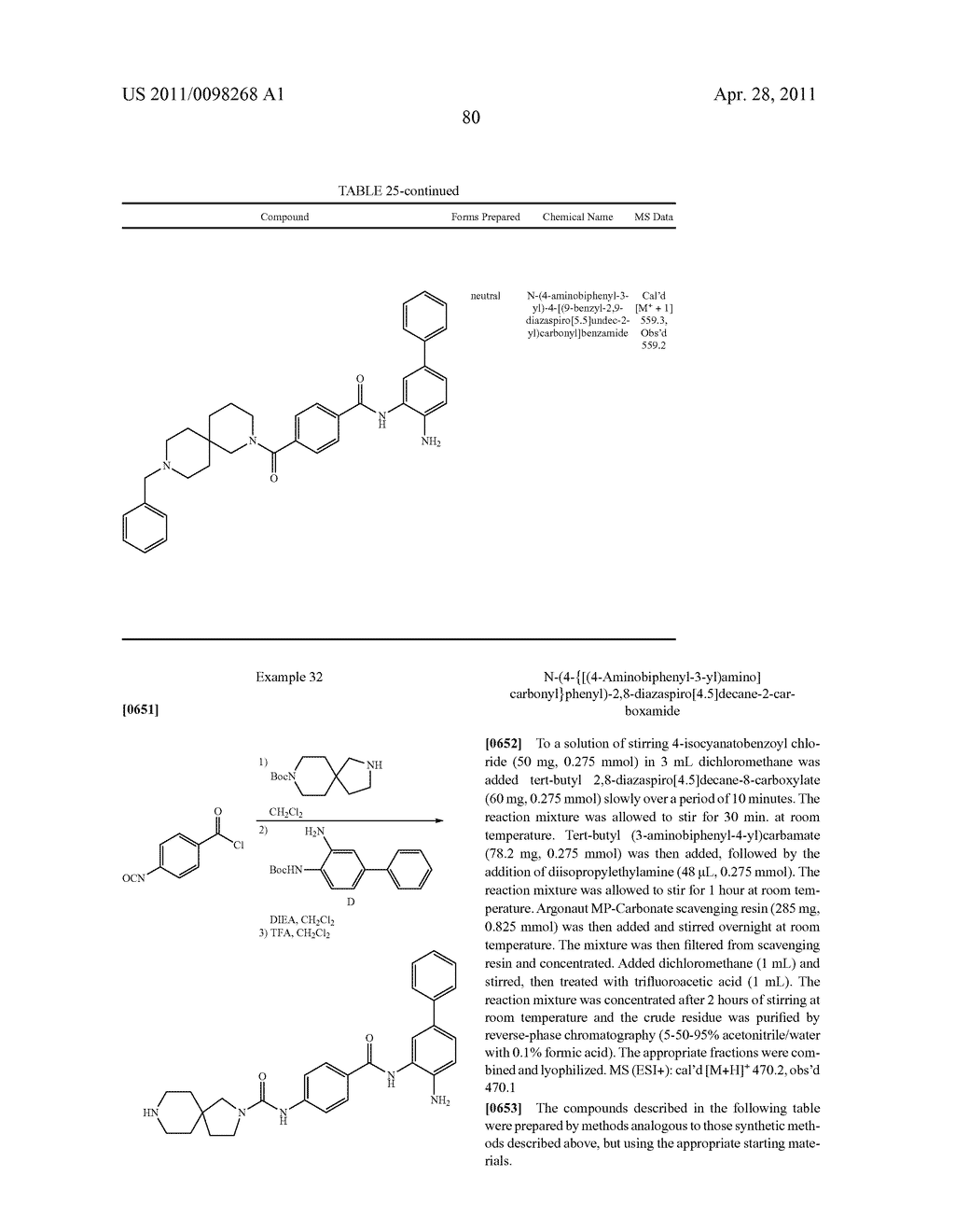 SPIROCYCLIC COMPOUNDS - diagram, schematic, and image 81