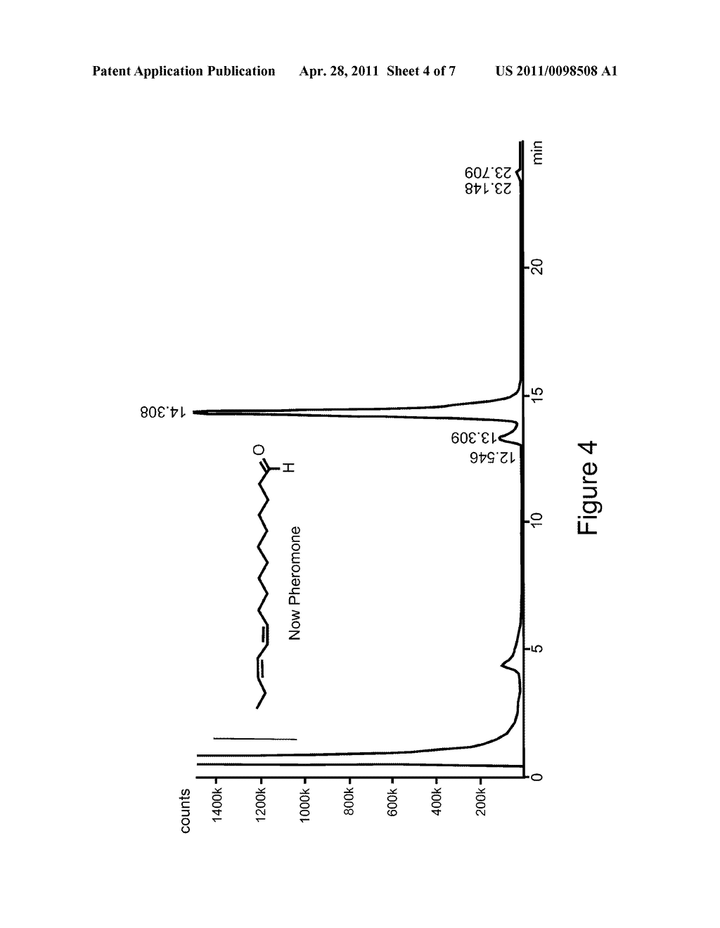 SYNTHETIC NAVEL ORANGEWORM PHEROMONE COMPOSITION AND METHODS RELATING TO PRODUCTION OF SAME - diagram, schematic, and image 05