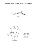 DEVICE DELIVERING MEDICINES BY TRANSPALPEBRAL ELECTROPHORESIS diagram and image