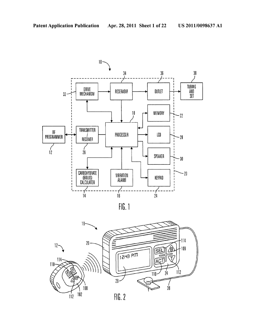 Method and System for Configuring an Insulin Infusion Device - diagram, schematic, and image 02