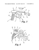 OSTEOSYNTHETIC CLAMP FOR ATTACHING A BONE ANCHOR TO A SUPPORT ROD diagram and image