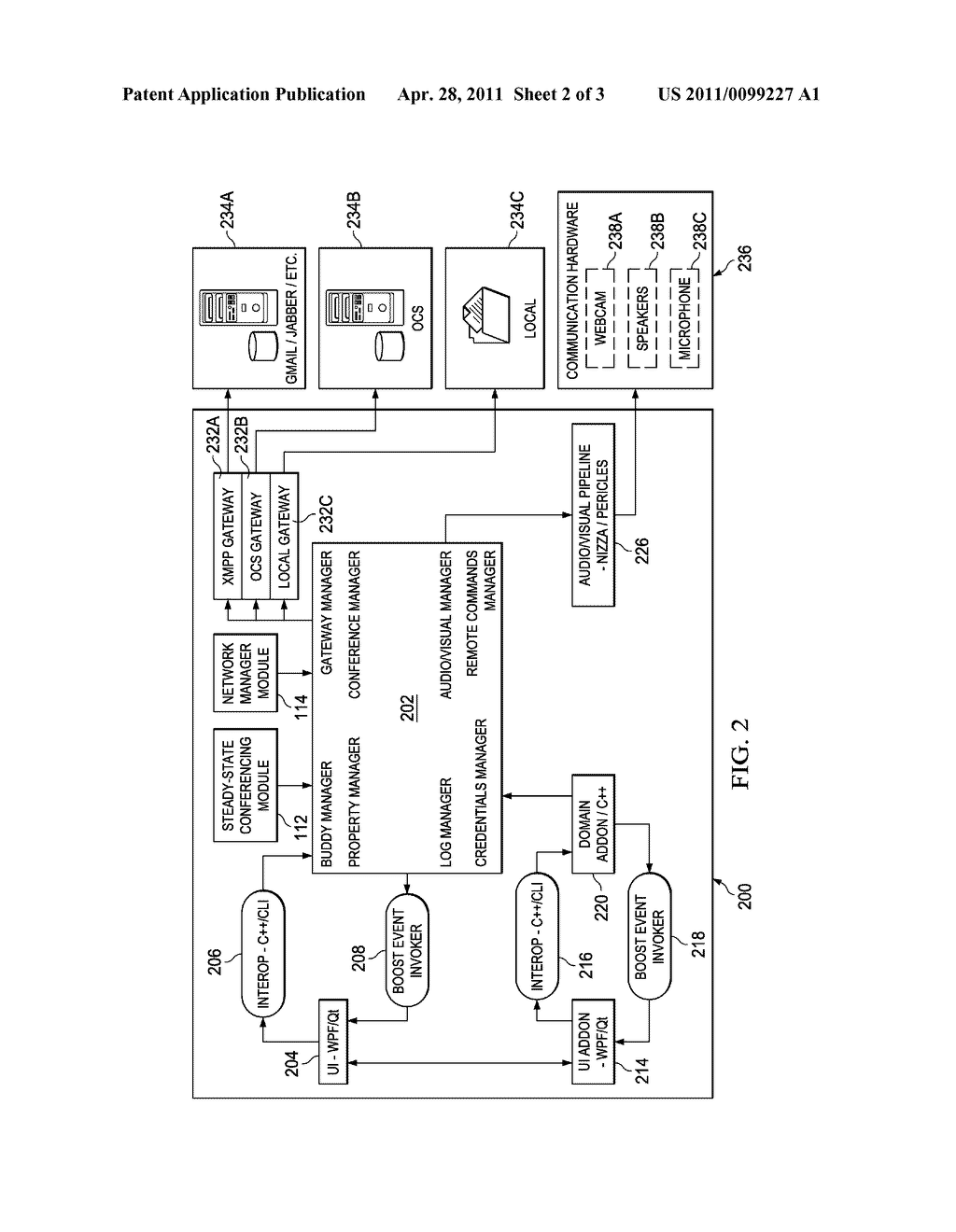 COMMUNICATION APPLICATION WITH STEADY-STATE CONFERENCING - diagram, schematic, and image 03