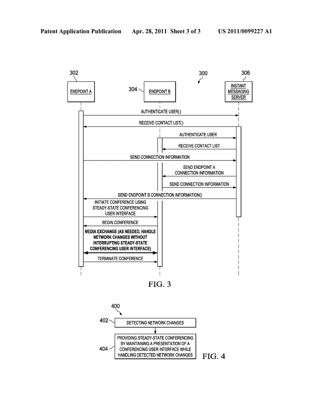 COMMUNICATION APPLICATION WITH STEADY-STATE CONFERENCING - diagram, schematic, and image 04