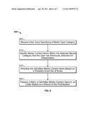 Menuing Structure for Media Content diagram and image