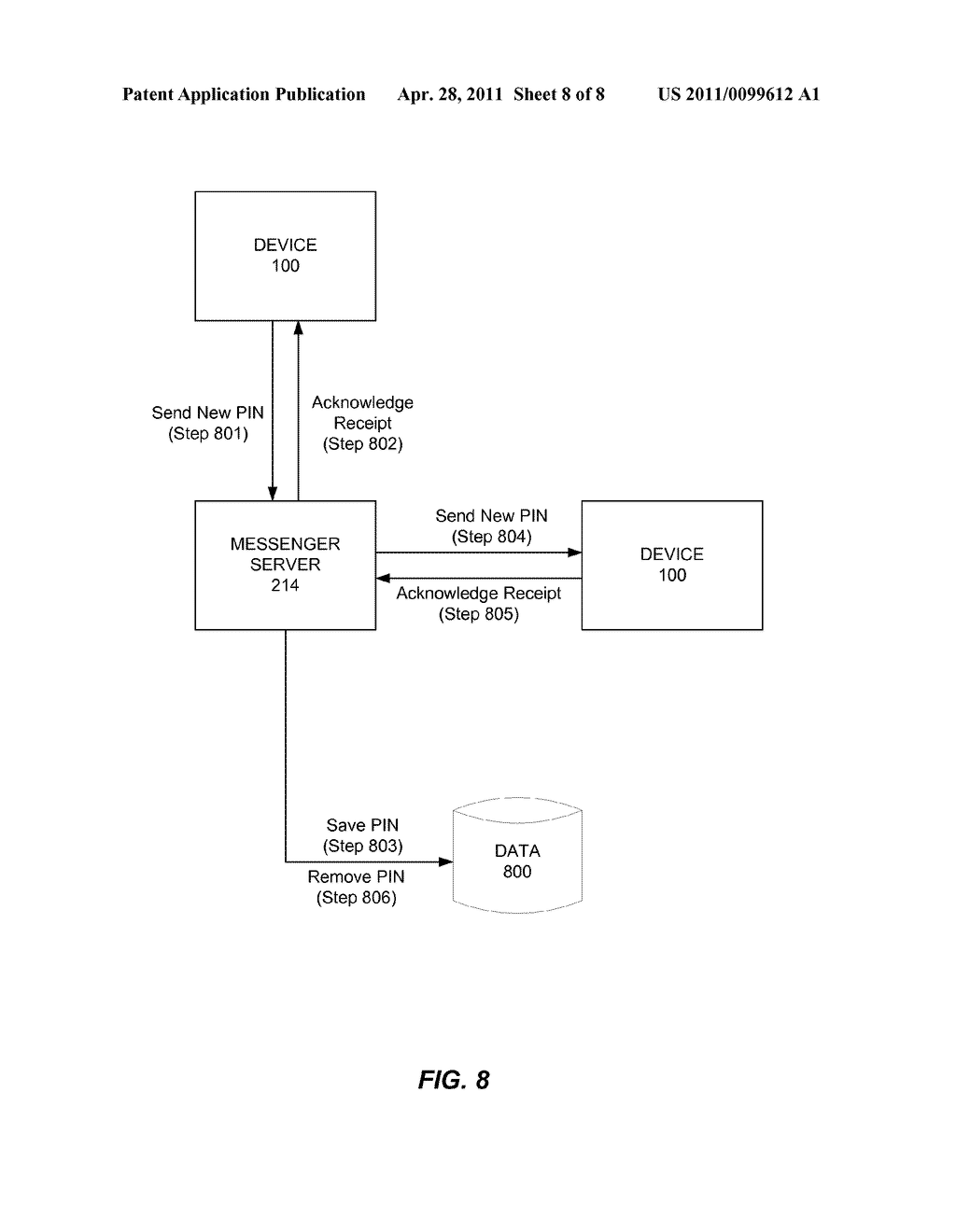 AUTOMATIC USER AUTHENTICATION AND IDENTIFICATION FOR MOBILE INSTANT MESSAGING APPLICATION - diagram, schematic, and image 09