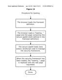 AUTHENTICATING A WEB PAGE WITH EMBEDDED JAVASCRIPT diagram and image