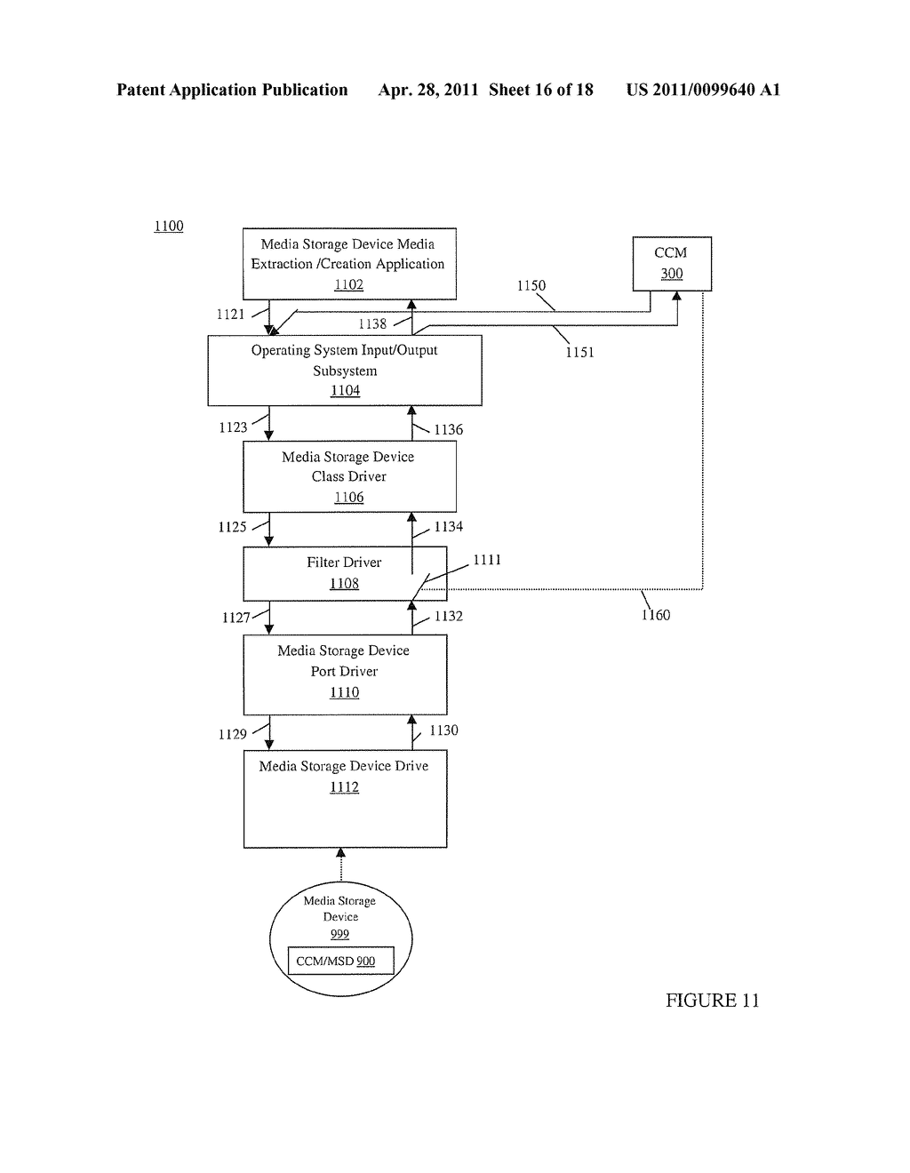 METHOD AND SYSTEM FOR SELECTIVELY CONTROLLING ACCESS TO PROTECTED MEDIA ON A MEDIA STORAGE DEVICE - diagram, schematic, and image 17
