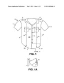 Shirt stay fasten point designed shirt and method of securing same diagram and image