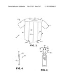 Shirt stay fasten point designed shirt and method of securing same diagram and image