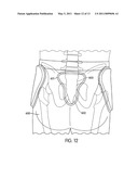 Athletic Garment with Articulated Body Protective Underlayer diagram and image