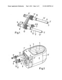 Flush Water Unit for a Toilet Bowl diagram and image