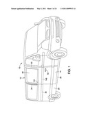 VEHICLE SLIDING DOOR STRUCTURE diagram and image