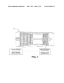 Hybrid propulsive engine including at least one independently rotatable propeller/fan diagram and image