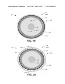 Hybrid propulsive engine including at least one independently rotatable propeller/fan diagram and image