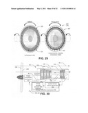 Hybrid propulsive engine including at least one independently rotatable propeller/fan diagram and image