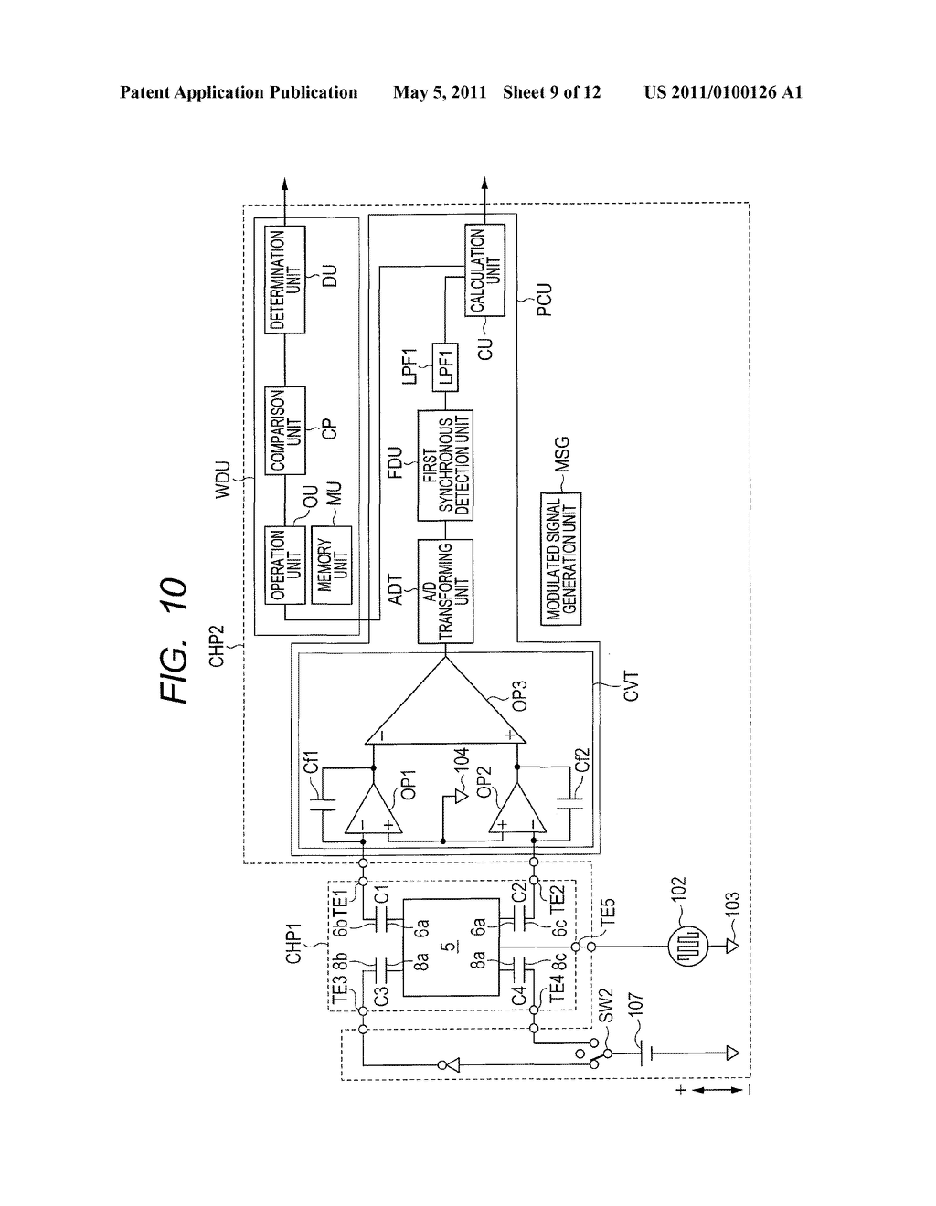 Capacitance Sensor - diagram, schematic, and image 10