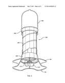 Removable and Reconfigurable Perch for Bird Feeder diagram and image