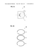 OIL RING AND PISTON FOR AN INTERNAL COMBUSTION ENGINE diagram and image