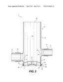 DRAINAGE SYSTEM HAVING AN END CAP FOR DIVERTING FLUID diagram and image