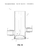 DRAINAGE SYSTEM HAVING AN END CAP FOR DIVERTING FLUID diagram and image