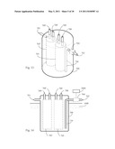 VERTICAL FLUID HEAT EXCHANGER INSTALLED WITHIN NATURAL THERMAL ENERGY BODY diagram and image