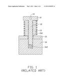 FASTENER AND HEAT DISSIPATION DEVICE USING THE SAME diagram and image